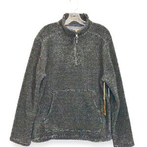 Telluride Clothing Long Sleeve Quarter Zip Pullover Fall Winter Jacket Size M